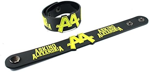 Asking Alexandria New! Glow In The Dark Wristband Bracelet 27 The Final Episode