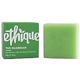 Ethique Eco-Friendly Solid Conditioner Bar for Normal-Dry Hair, Guardian - Sustainable Natural Conditioner, Plastic Free, 100% Soap Free, Vegan, Plant Based, 100% Compostable and Zero Waste, 2.12oz