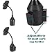 Fonus Car Cup Holder Goose Neck Mount compatible with iPhone X XR XS Max, 6 7 8 Plus - Samsung Galaxy S6 S7 S8 S9 Plus S10, Note 8 9 - LG G6 G7 ThinQ V35 V40 - Google Pixel 2 3 XL - All Smartphones