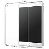 MoKo Case for iPad Mini 4 - Premium Soft TPU Skin Flexible Bumper Semi-transparent Frosted Rubber Back Cover Case for Apple iPad Mini 4 (2015 edition) 7.9 inch iOS Tablet, Frost CLEAR