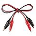 DROK 2001710012 Alligator Clips, Alligator Clip Wires with 2 pcs Crocodile Alligator Clip Clamp Test Leads