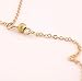 Unicra Gold Hot Fashion Women Bang Bang Multilayer Pendant Chain Statement Long Necklace with Pendant