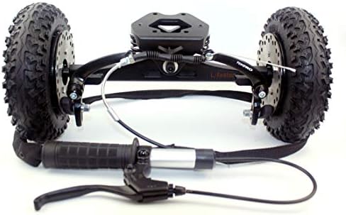 l faster Mountainboarding Skateboard Trucks Camion d'embarquement Tout-Terrain avec système de freinage Tout-Terrain Longboard Skateboard Longboard