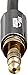 AmazonBasics 3.5mm Male to Male Stereo Audio Aux Cable – 2 Feet (0.6 Meters)thumb 2