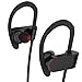 Merdumia Wireless Bluetooth Headphones, Noise Cancelling Sport Headset with Mic and Secure Ear Hooks