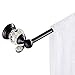 MANCEL Crystal-Series Black Brass 24-Inch Towel Bar,Oil-rubbed Bronze ...