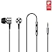 1MORE Piston Classic In-Ear Earphones Lightweight Headphones with Tangle-Free Cable, Fashion Colors, Microphone and In-Line Remote for Smartphones/PC/Tablet - Space Gray