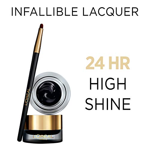 L'Oreal Paris Infallible Lacquer Eyeliner, Blackest Black (Packaging