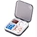 Pill Case Compartment Portable Pill Organizer Divided Vitamin Box Medicine Holder for Daily and Travel Use-4 Compartment