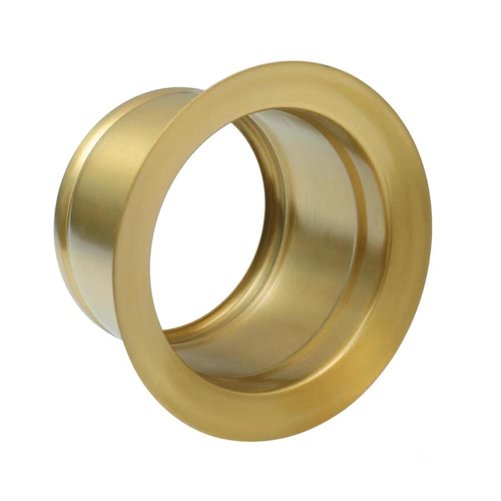 STARSTAR Sink Flange, Deep Garbage Disposal Flange for Kitchen Sink, Fit for 3-1/2 Inch Standard Sink Drain Hole (Gold)