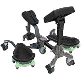 Kneel-It V3 Rolling Knee Pads with Chest Support
