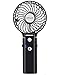OPOLAR Portable Battery Operated Handheld Personal Desk Fan with 5-20 Hours Working Time/5200mA Battery,3 Setting, Strong Wind,Foldable Design, for Travel,Camping and Outdoor Activities,White