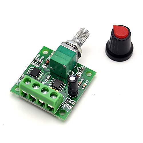 FICBOX 3 PACK 1.8v 3v 5v 6v 7.2v 12v 2A 30W DC Motor Speed Controller (PWM) 1803BK 1803B Adjustable Driver Switch