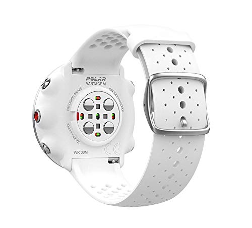 Polar Vantage M Multi Sport GPS Heart Rate Watch - White with USB Charging Cable (M/L) - Thumbnail 2