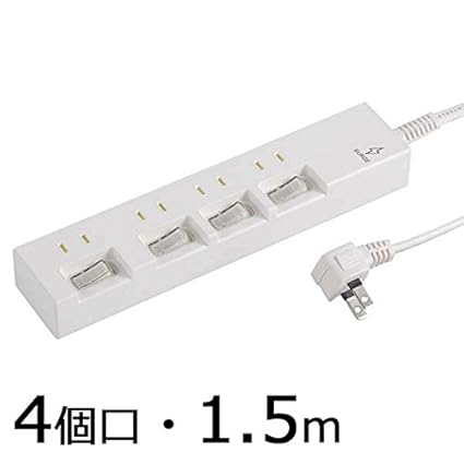 Amazon オーム電機 電源タップ 家庭用 雷ガード 節電タップ 個別