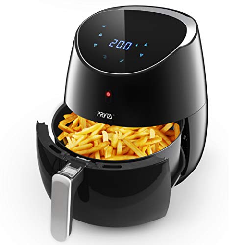 Air Fryer, PRYTA 5.3Quart Electric Oil Less Hot Air Fryer Cooker with