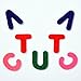 Outus Felt Letters Stickers Self-Adhesive Alphabet Letters for Kids DIY Craft 500 Pieces, 1 Inch Assorted Colors