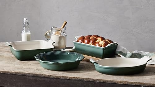 Le Creuset Stoneware 4 PC Heritage Bakeware Set, Oyster