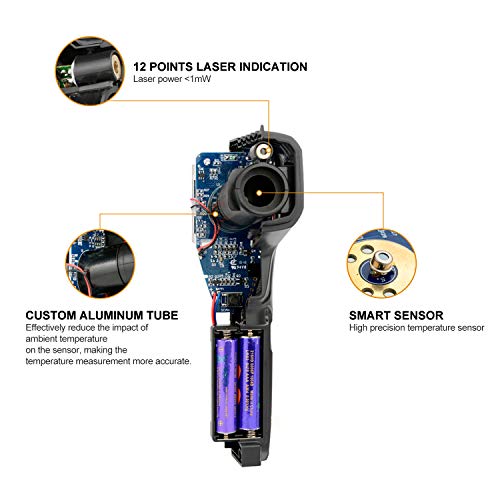 1 Thermometer+Temperature+MESTEK+Non+Contact+Adjustable