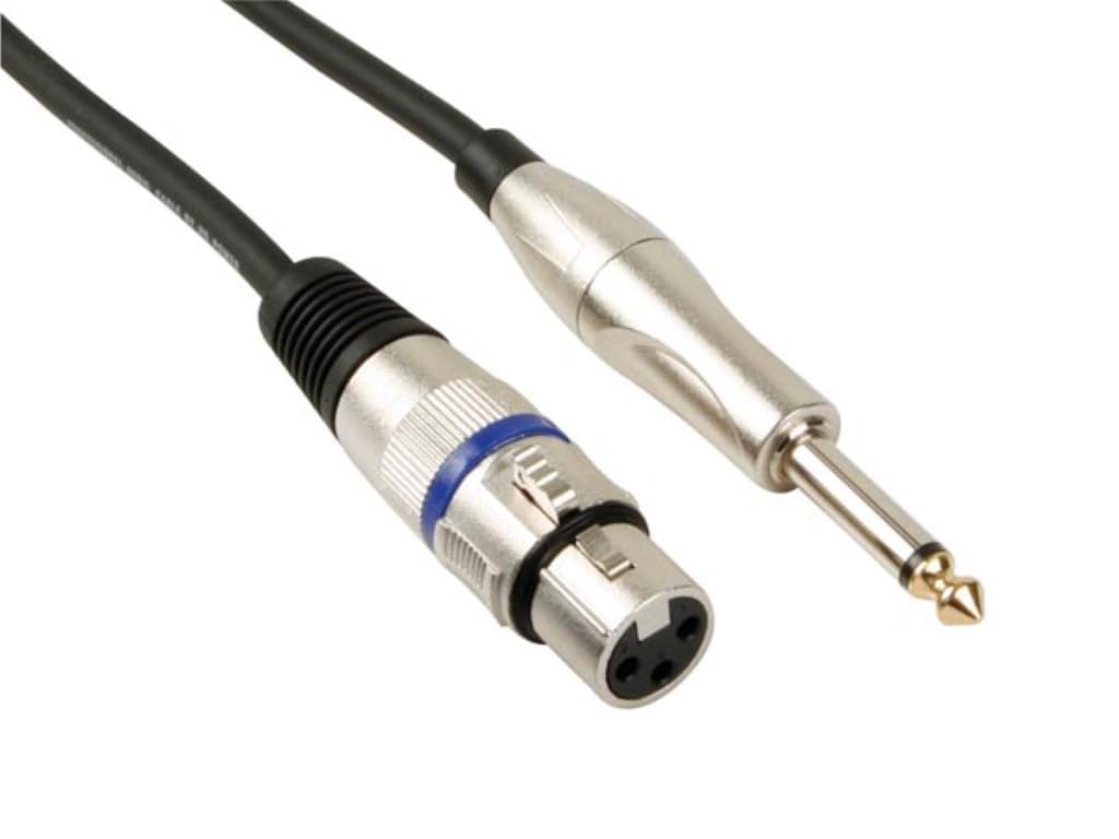 PRO AUDIO CABLES 144803 HQ Professional XLR Cable (6 m) – Black