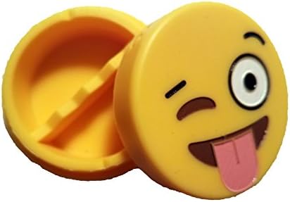 Divider Pro Medium 1.5" Divided Silicone Puck Container (Silly Emoji)