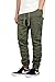 Mersenne Men's Twill Drop Crotch Jogger Pants