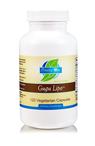 Priority One Vitamins Gugu-Lipo 120 Vegetarian Capsules - Designed to Maintain Healthy serum Cholesterol and Triglyceride Levels Already Within The Normal Range.*