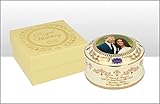 H.R.H. Prince Harry & Meghan Markle Royal Wedding 19th May 2018 Commemorative Souvenir Ceramic Trinket Box