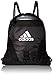 adidas Unisex Rumble Sackpack, Black/Grey/Silver, ONE SIZE