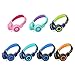 ELECDER i37 Kids Headphones Children Girls Boys Teens Foldable Adjustable On Ear Headphones 3.5mm Jack Compatible Cellphones Computer MP3/4 Kindle School Tablet Orange/Black