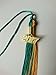 Graduation Tassel With 2019 Year Charm Grad Days(Gold/Green)