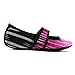 Nufoot Betsy Lou Women's Shoes, Best Foldable & Flexible Flats, Slipper Socks, Travel Slippers & Exercise Shoes, Dance Shoes, Yoga Socks, House Shoes, Indoor Slippers, Pink Aurora, Large