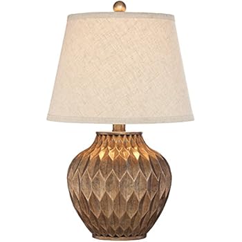 Brighton Hammered Pot Bronze Table Lamp Amazon Com