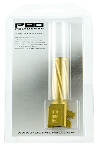 P80 Polymer80 G19 Gen1-4 Compatible Fluted 9mm 4.01