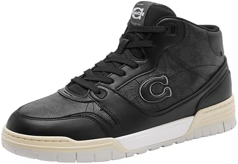 Amazon.com | Coach CAQ10 MI5 9.5 D SOHO SNKR SIG Charcoal/Black