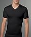 Spanx for Men Men's Cotton Compression V-Neck White T-Shirt XL (46-48)