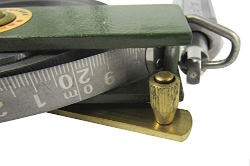 Handheld Carbon Steel Explosion-proof Oil Tank Gauging Tapes Oil Gauging Tape with Brass Plumb Bobs (10m)