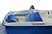 Sun Dolphin Sun Slider Adjustable 5 Seat Pedal Boat With Stainless Steel Package (Cream/Blue)