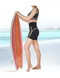 CtriLady   Bañador para mujer, pantalones cortos de neopreno para surf, kayak, snorkel, natación, deportes acuáticos, con cremallera trasera