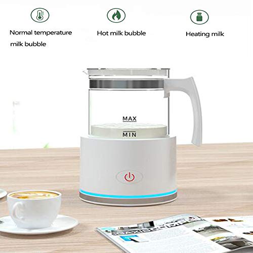ALK 550W Elektrischer Milchaufschäumer, Antihaftbeschichtung, Erhitzen Und Aufschäumen Für Heiße Und Kalte Milch… – Bild 4
