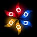 WINCENG Bike Spoke Light 6 Pack Led Bike Wheel Light with Batteries Included Plus 6 Extra CR2032 Batteries Cycling Bicycle Decoration