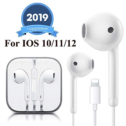 my-handy-design Earbuds/Earphones, Microphone Earphones Stereo Headphones Noise Isolating Headset Compatible with iPhone 7/7 Plus/8/8 Plus/X 10/XS/XS Max/XR