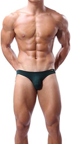 CAESER ARCHY Men's One Pack Thong Solid Color Bikini Modal Pouches Briefs