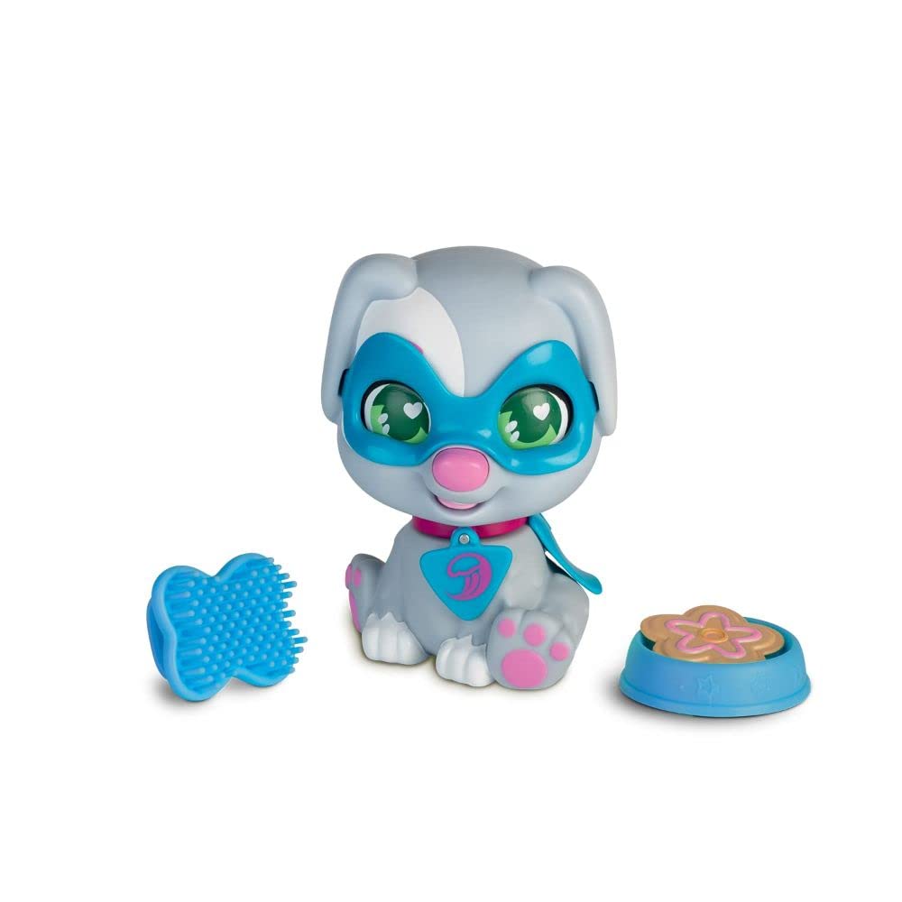 Super Cute Super Puppies - Allie interactive superhero toy dog with sounds, super hero costume and accessories, for 4 years and over