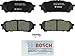 BOSCH BC1004 QuietCast Premium Ceramic Disc Brake Pad Set - Compatible with Select Saab 9-2X; Subaru Forester, Impreza; REAR