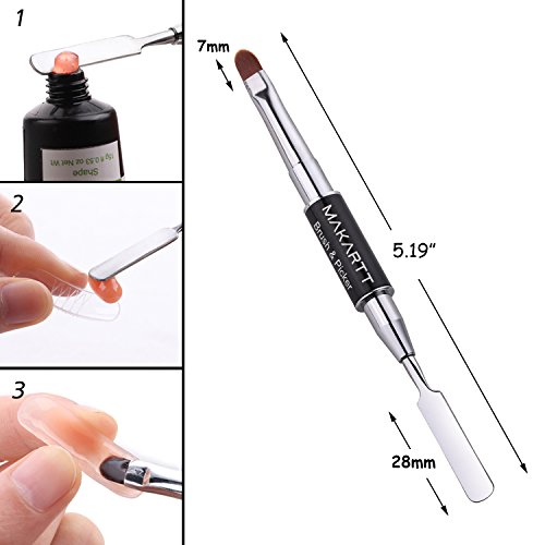 Makartt P-01 Poly Gel Kit PolyGel Nail Enhancement Professional Nail Technician All-in-One French Kit