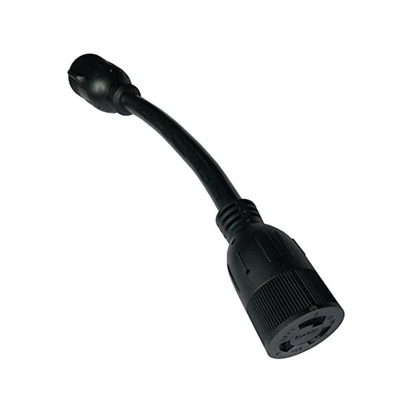 Parkworld-885149-Adapter-Cord-30-AMP-Twist-lock-L6-30-Plug-Male-to-locking-20-Amp-L6-20-Receptacle-Female Parkworld-885149-Adapter-Cord-30-AMP-Twist-lock-L6-30-Plug-Male-to-locking-20-Amp-L6-20-Receptacle-Female