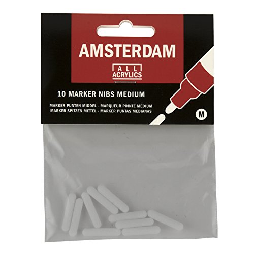 Royal Talens Amsterdam Paint Marker, 4mm Nibs, Pack of 10 (91841714)