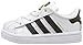 adidas Originals Infant Superstar Sneaker, White/Core Black/Core White, 9