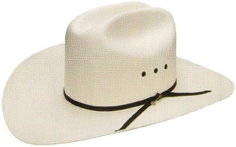 Stetson Hats 10X Rancher 4 in. Brim Precreased Straw Hat Natural
